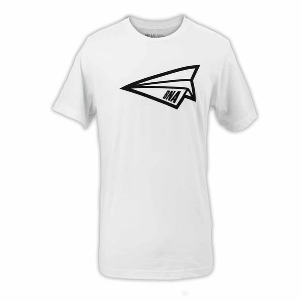 BNA Paper Airplane White T-Shirt - Front