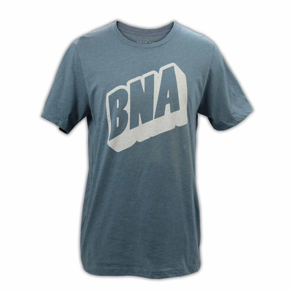 BNA Upward Heather Slate T-Shirt - Front